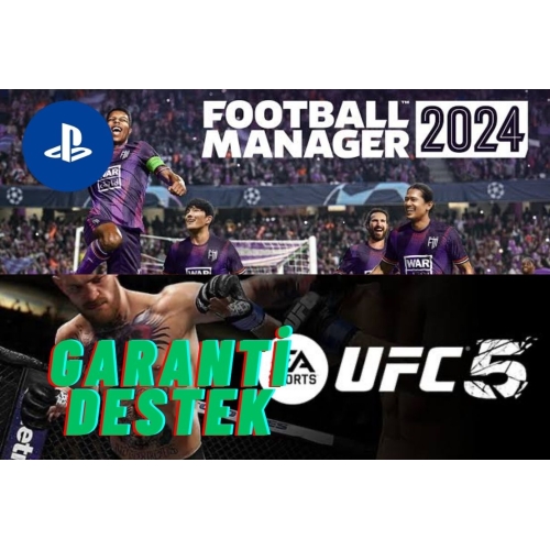  FOOTBALL MANAGER 24 + UFC 5 PS5